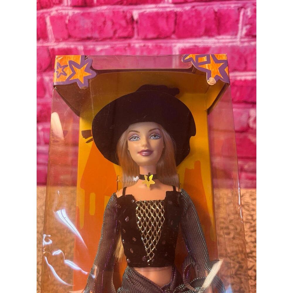 Mattel Barbie Halloween Star 2005 Witch Costume #G5320 Barbie Doll New‎ - Picture 2 of 9